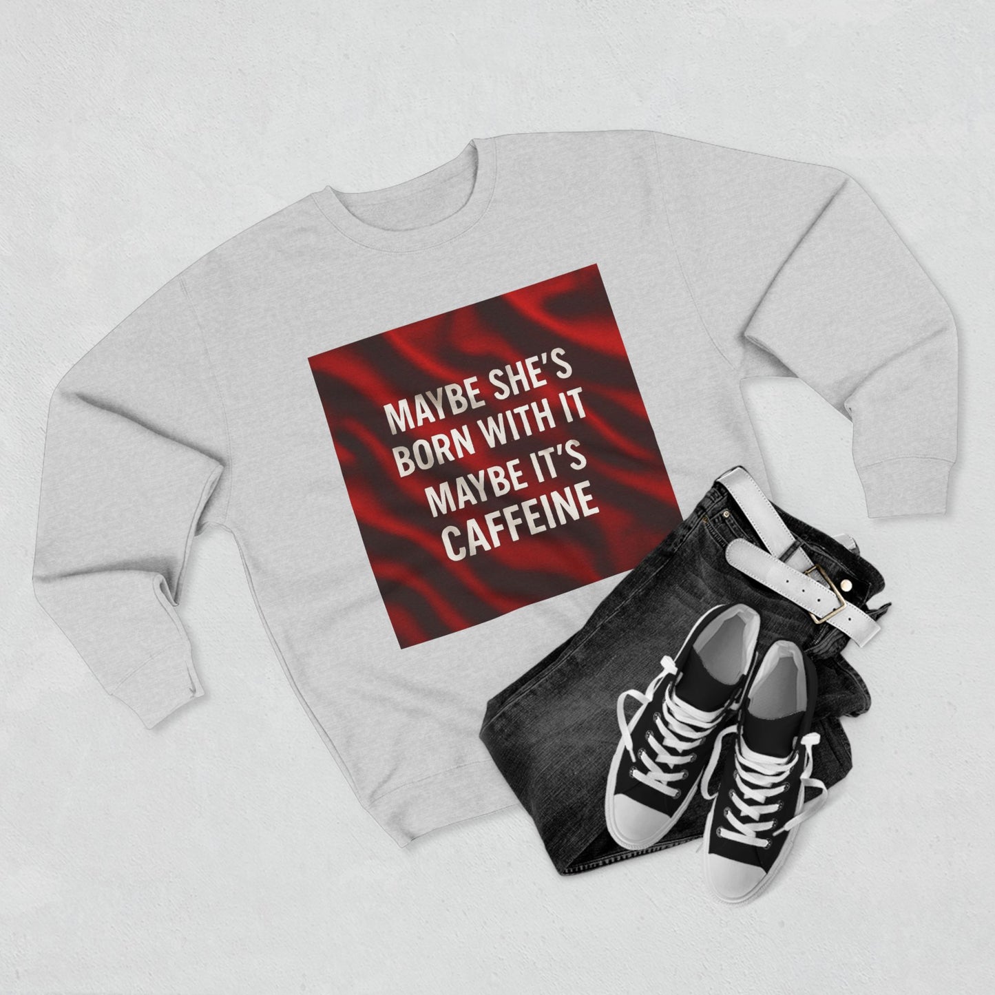 Born With It Unisex Crewneck Sweatshirt