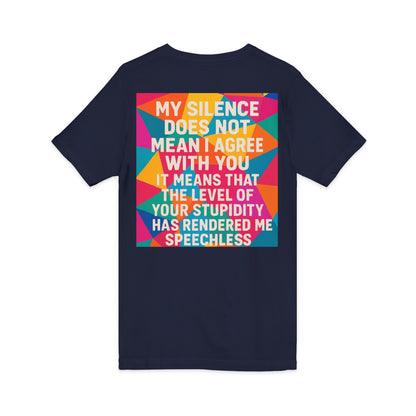 Speechless Unisex Short Sleeve V-Neck Tee