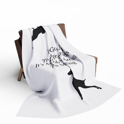 Arrange The Meeting Arctic Fleece Blanket