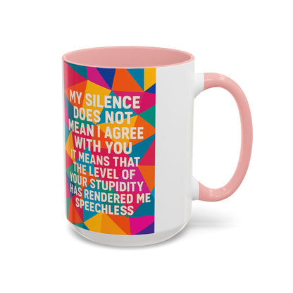 Speechless 2-Tone Coffee Mug