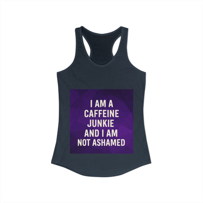 Caffeine Junkie Women's Racerback Tank