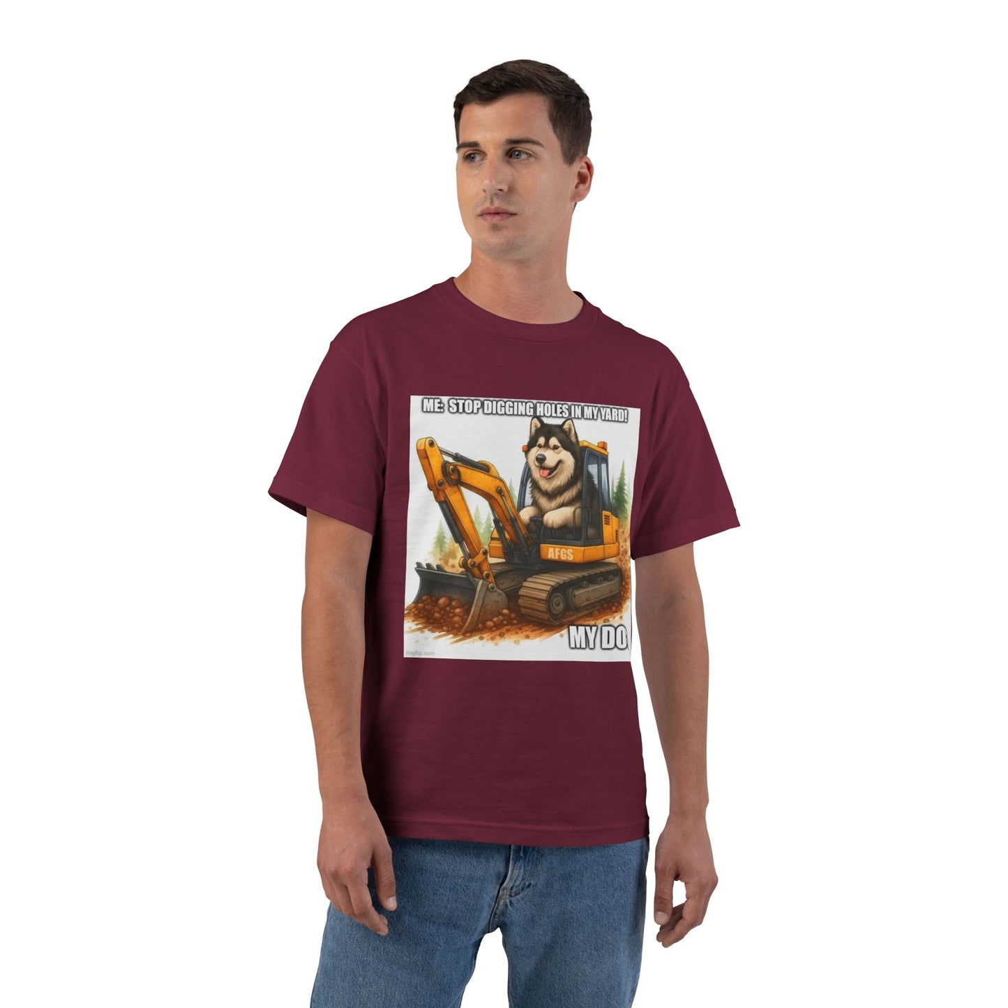 Digmaster 2000 Men's Short-Sleeve Crewneck Tee