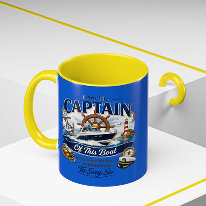 Captain 2-Tone Coffee Mug