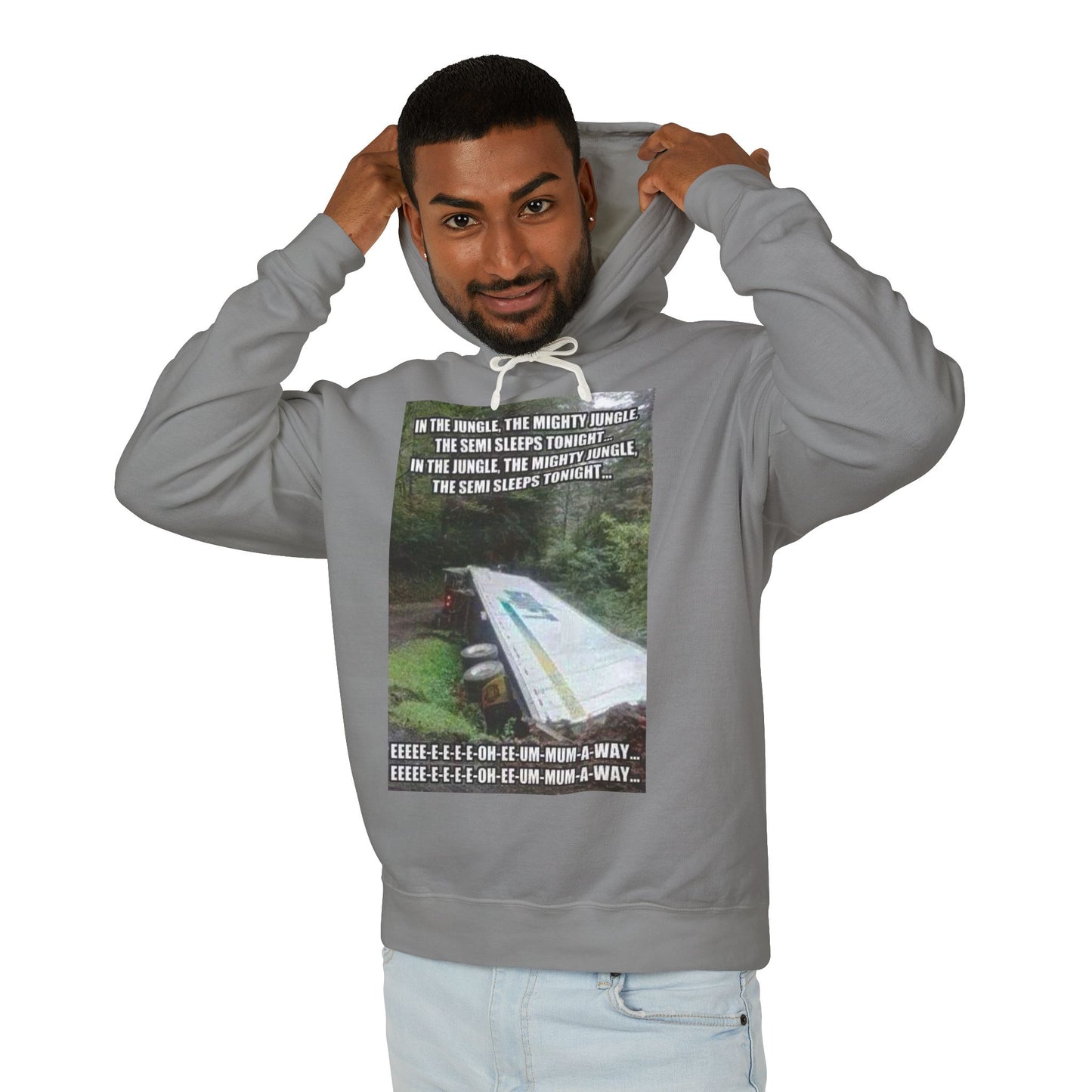 Semi Sleeps Unisex Lightweight Hoodie
