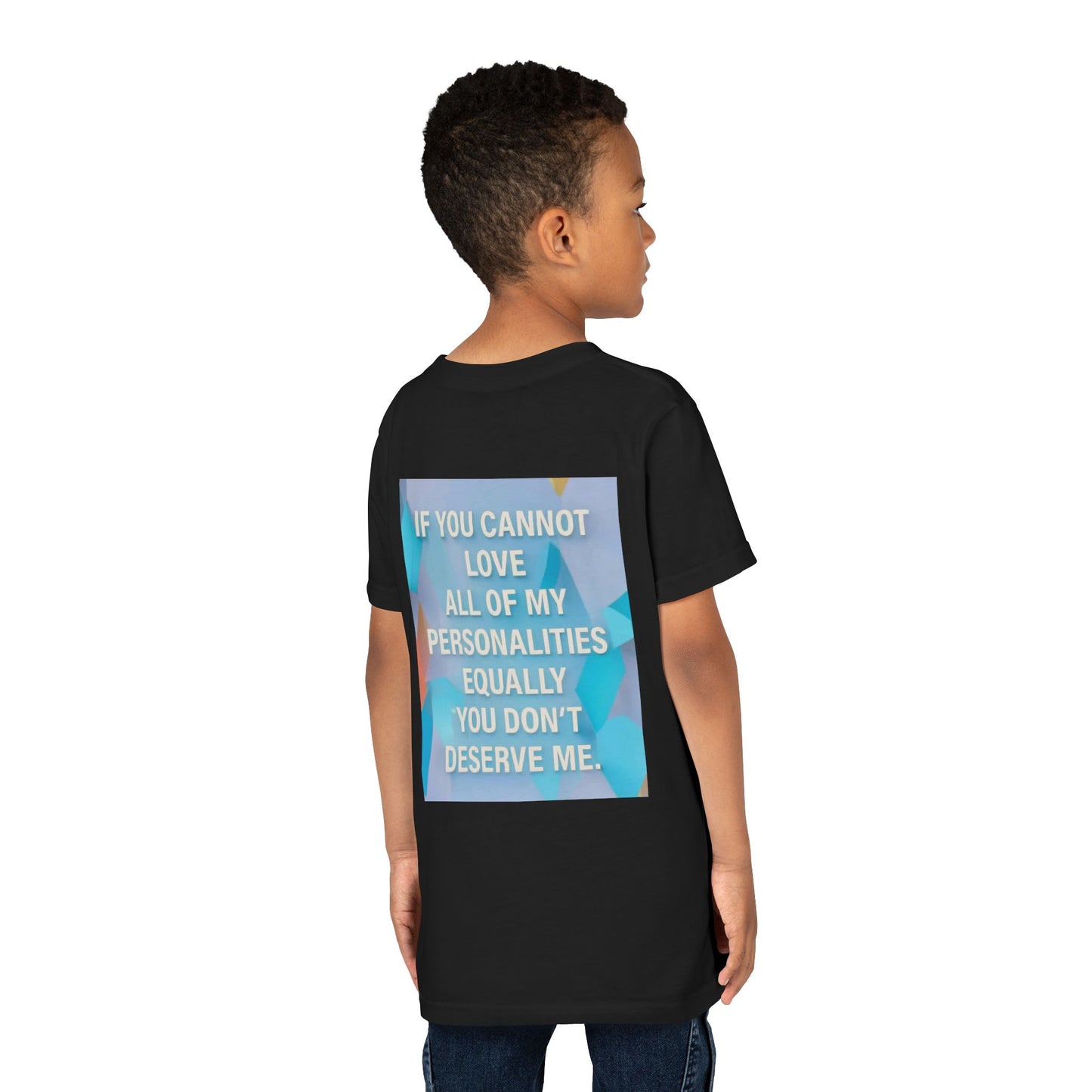 All Of My Personalities Youth Unisex Short Sleeve Crewneck Tee