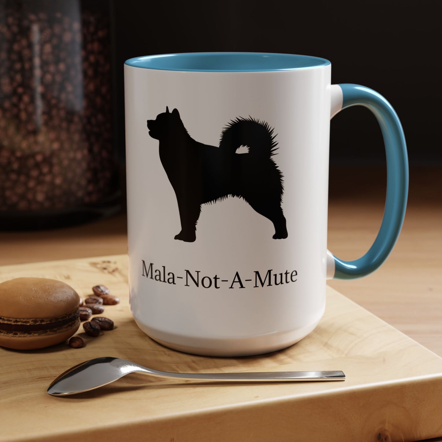 Mala-Not-A-Mute 2-Tone Coffee Mug