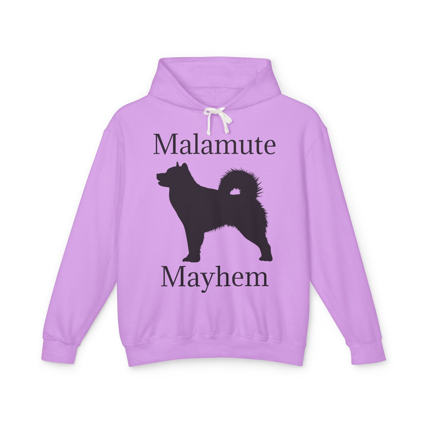 Malamute Mayhem Unisex Lightweight Hoodie