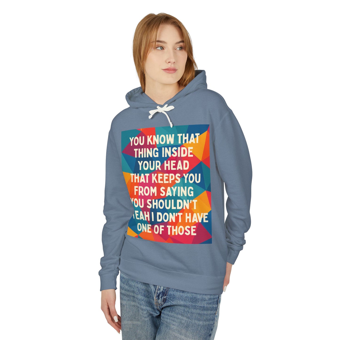 No Filter Unisex Lightweight Hoodie