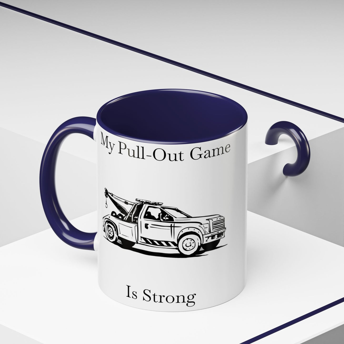 Pull Out Wheel Lift Tow Truck 2-Tone Coffee Mug