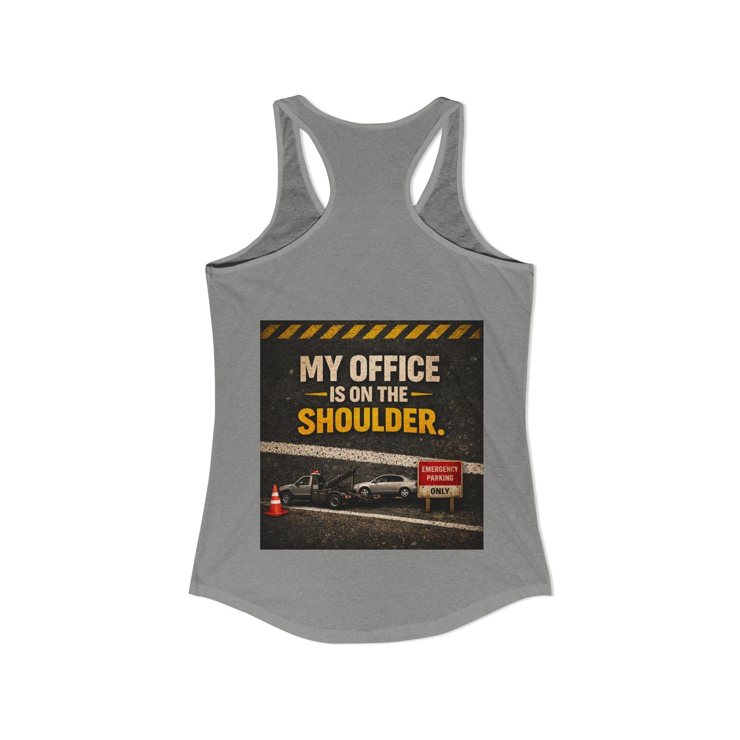My Office Women's Racerback Tank