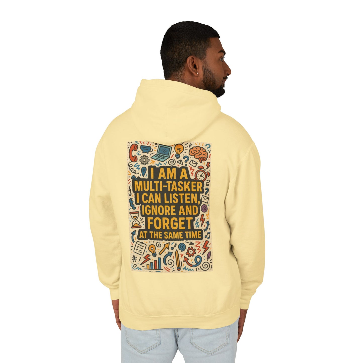 Multi-Tasker Unisex Lightweight Hoodie