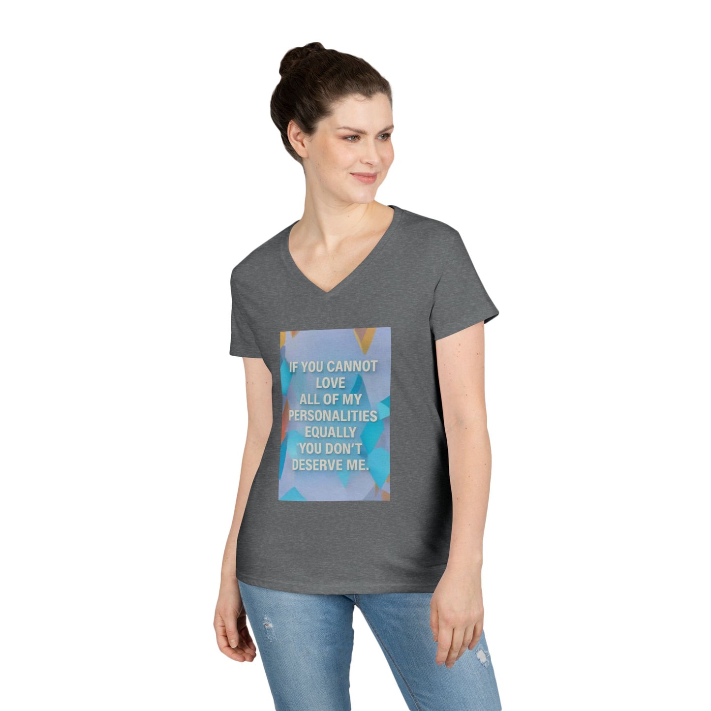 All Of My Personalities Women's V-Neck T-Shirt