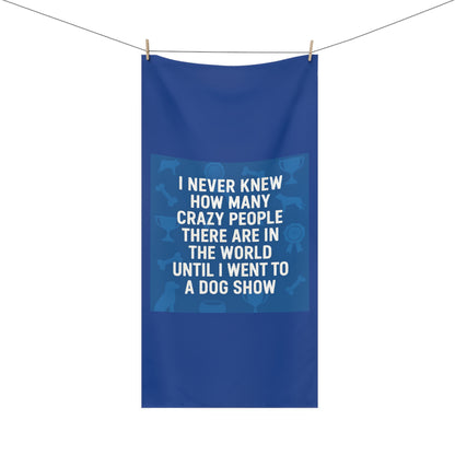 Never Knew Mink-Cotton  Beach Towel