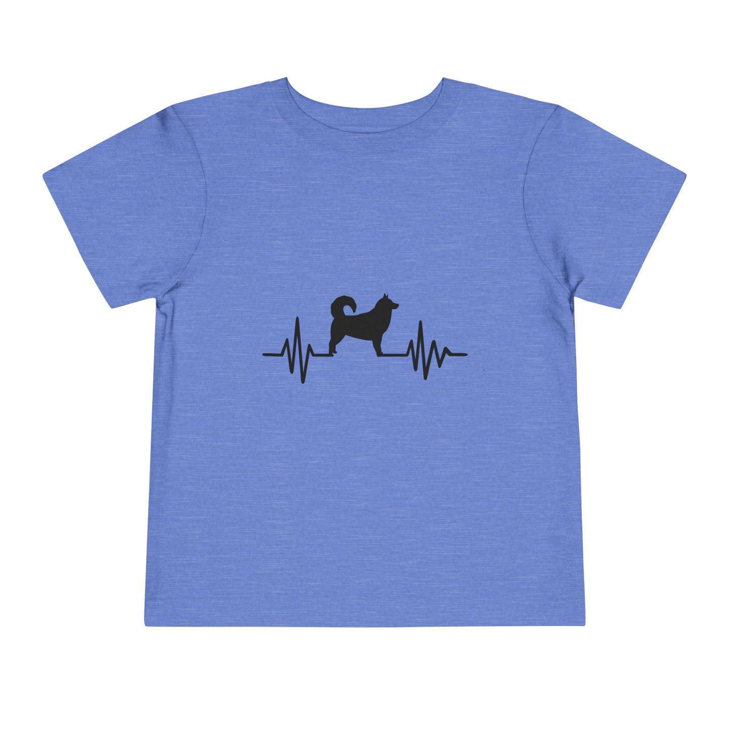 My Heart Beats For Malamutes Toddler Unisex Short Sleeve Crewneck Tee