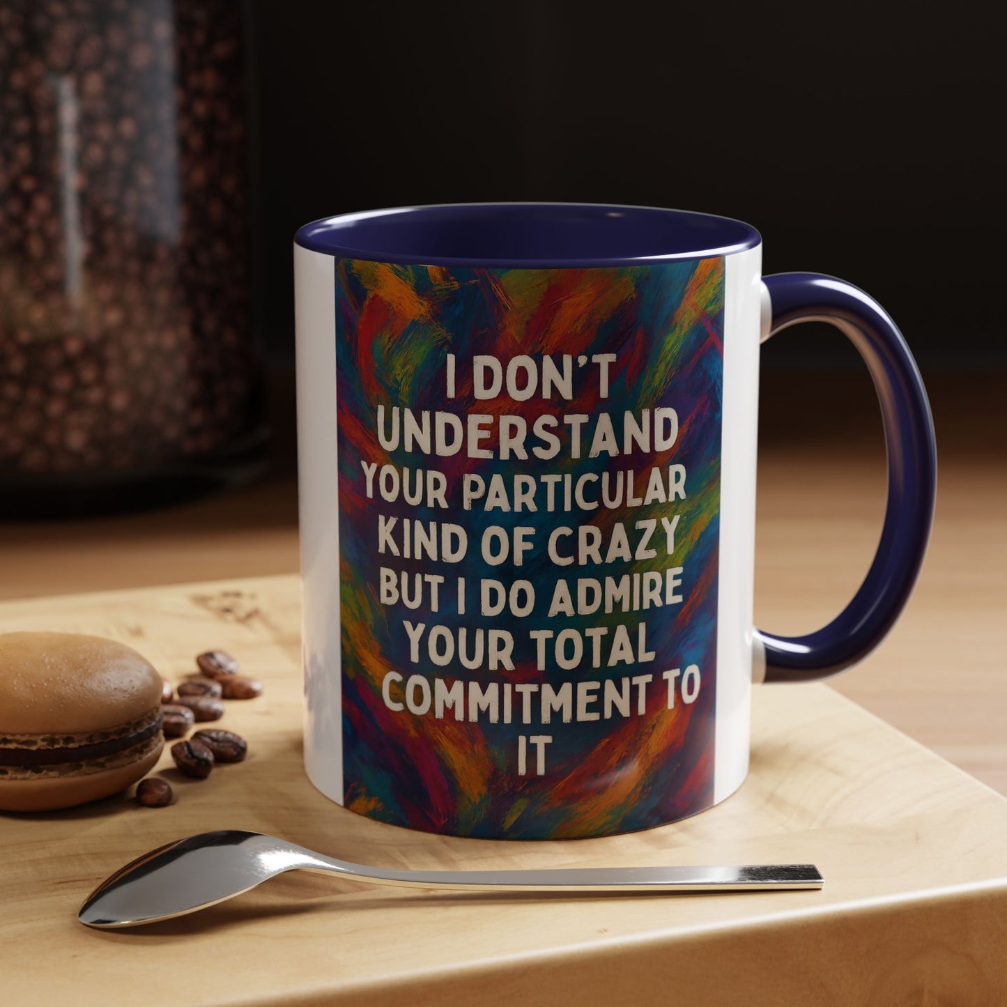 Kind Of Crazy 2-Tone Coffee Mug