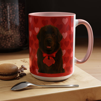 Cupid's Companion Newfie 2-Tone Coffee Mug