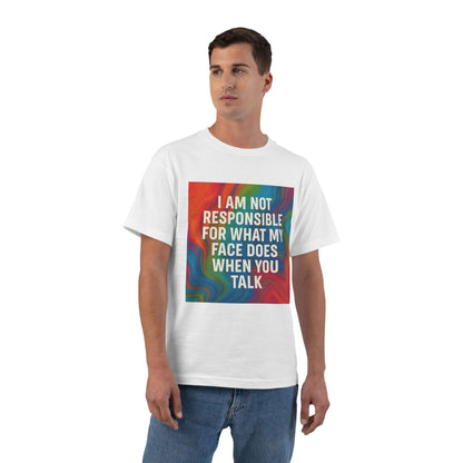 When You Talk Men's Short-Sleeve Crewneck Tee