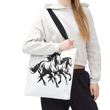 Horsin' Around Tote Bag