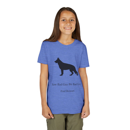 Bad Guy Youth Unisex Short Sleeve Crewneck Tee