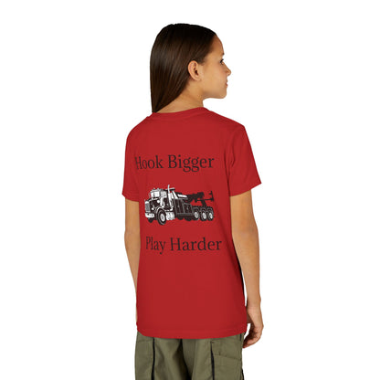Hook Bigger Youth Unisex Short Sleeve Crewneck Tee