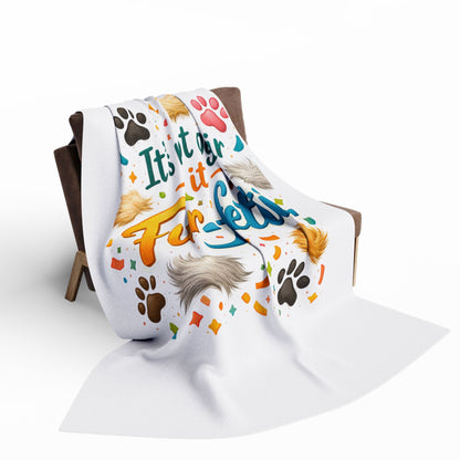 Fur-Fetti Dog Arctic Fleece Blanket