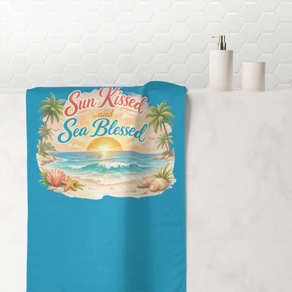 Sun Kissed Mink-Cotton  Beach Towel