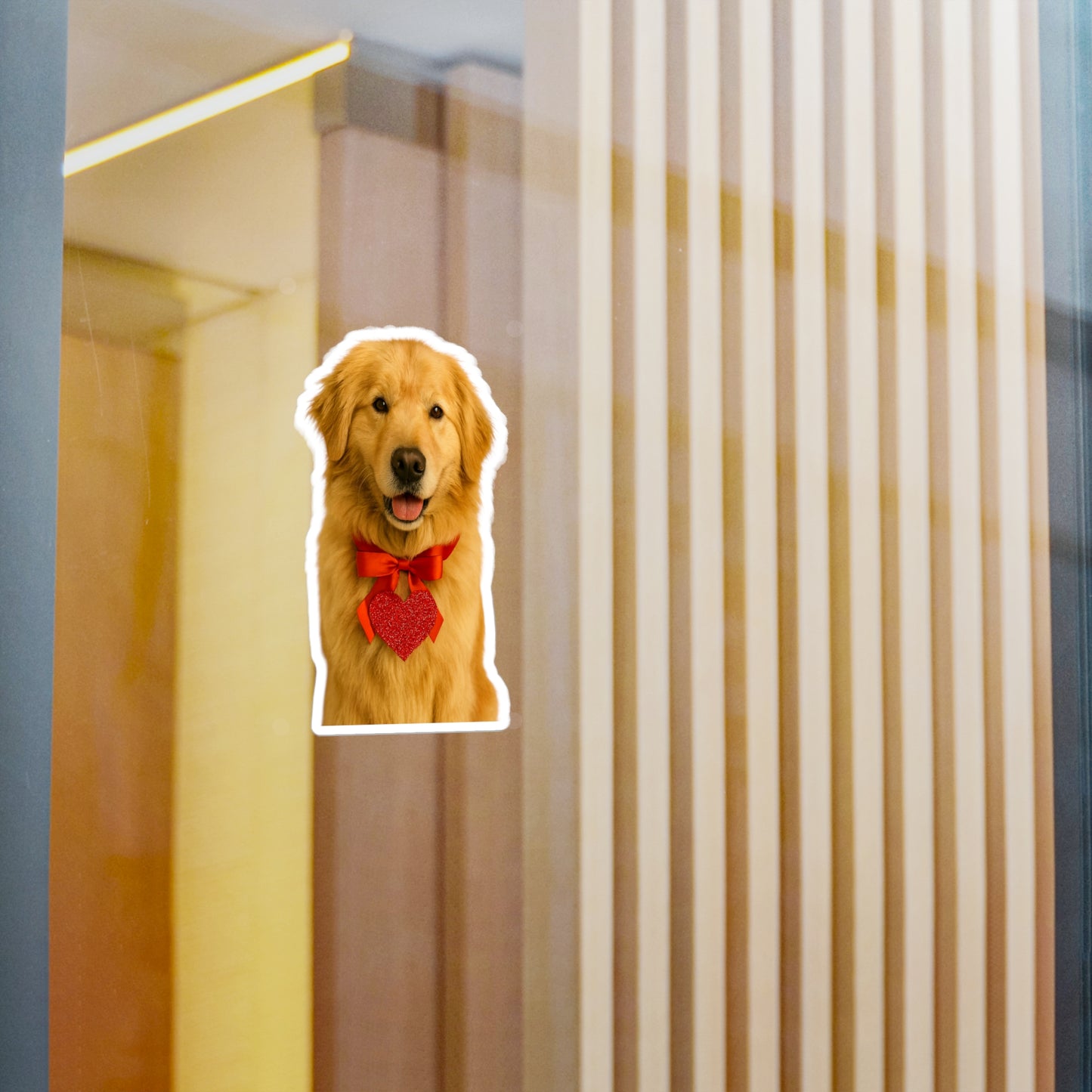 Cupid's Companion Golden Vinyl Decal