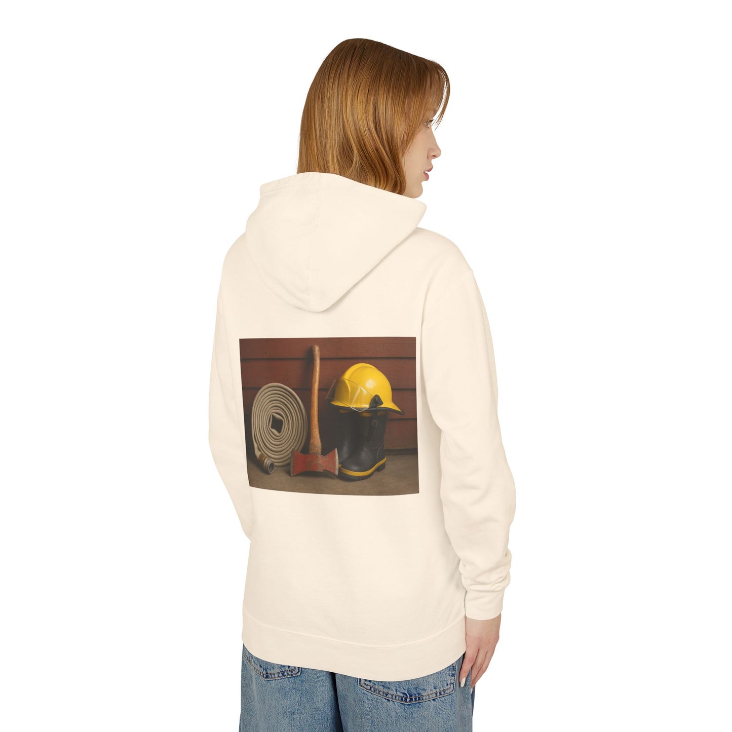 Fire/Rescue Appreciation Unisex Lightweight Hoodie
