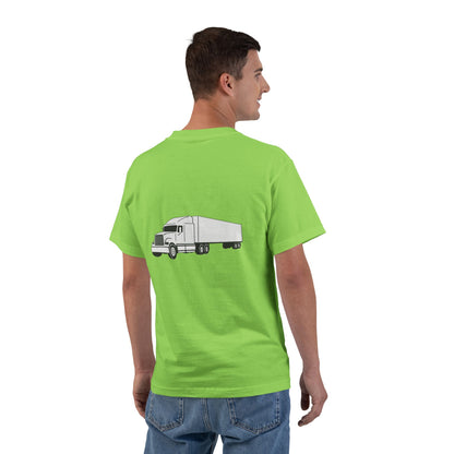 Semi Truck Men's Short-Sleeve Crewneck Tee