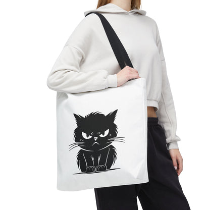 Angry Cat Tote Bag
