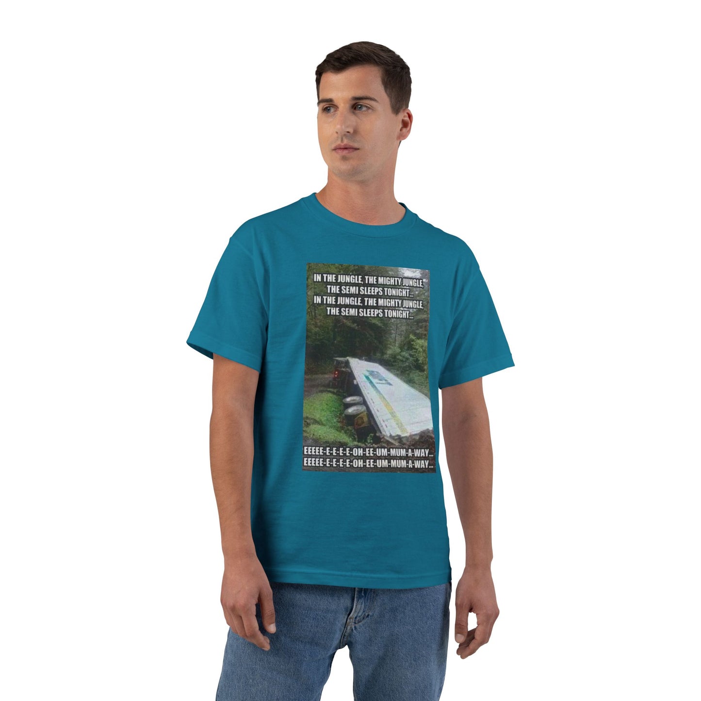 Semi Sleeps Men's Short-Sleeve Crewneck Tee