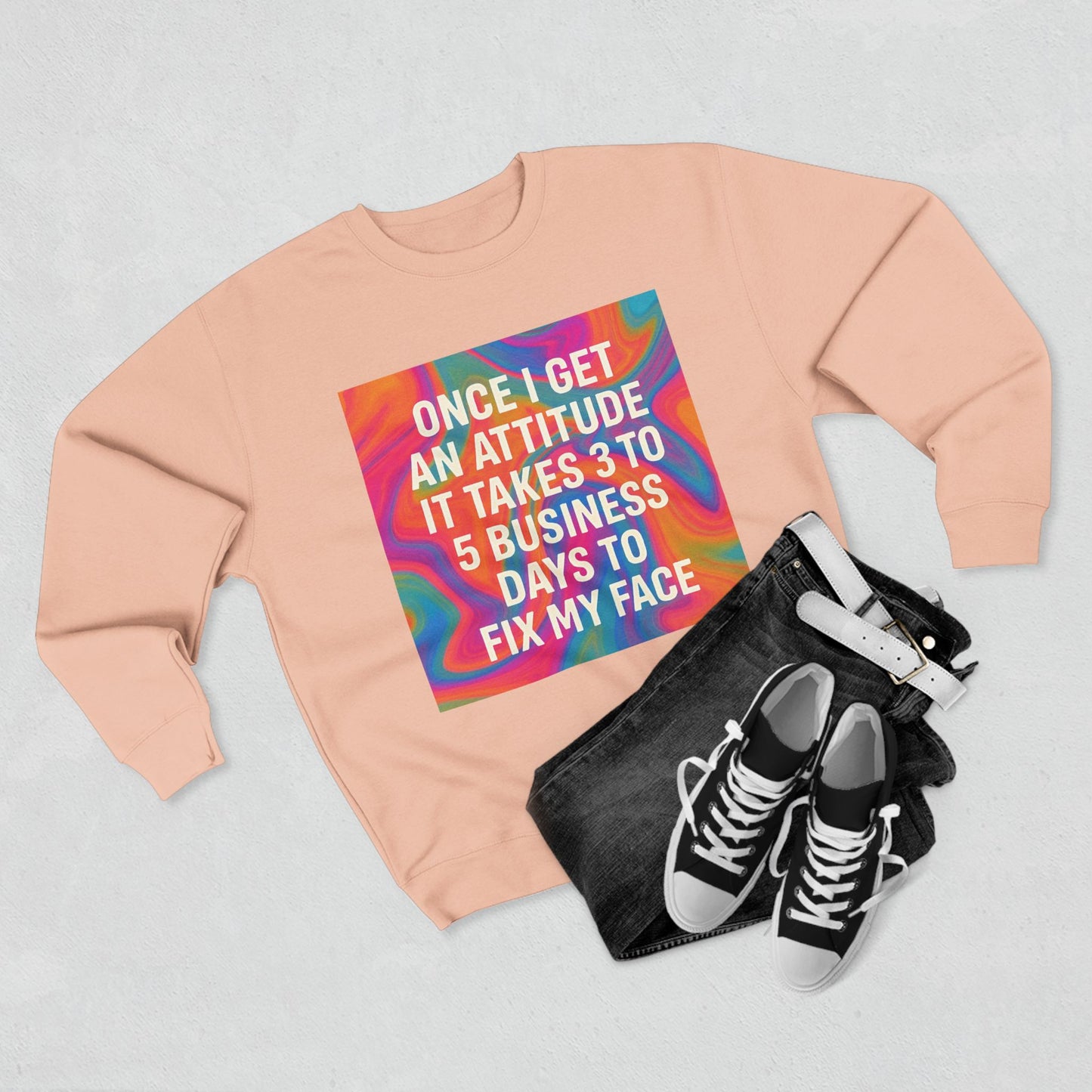 Fix My Face Unisex Crewneck Sweatshirt