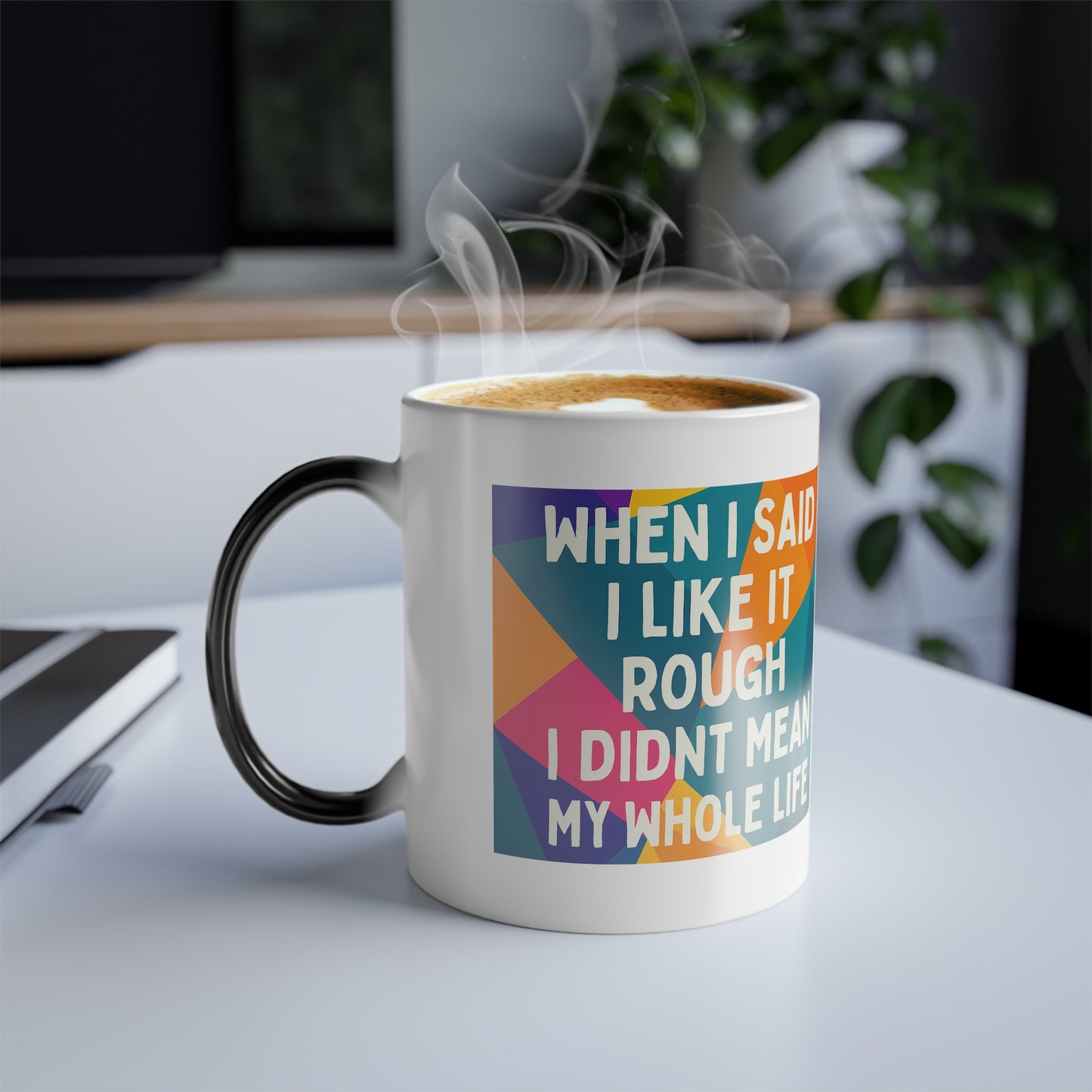 Like It Rough Color Changing Mug