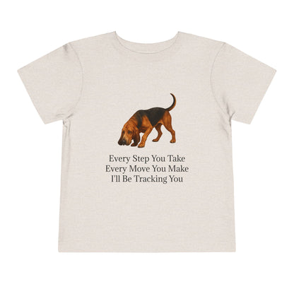 Tracking You Toddler Unisex Short Sleeve Crewneck Tee
