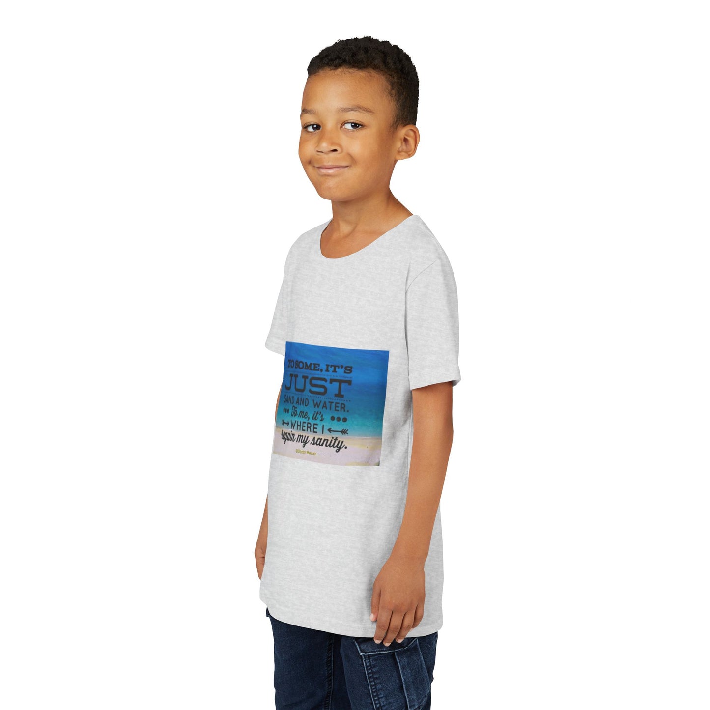 Dr. Beach Youth Unisex Short Sleeve Crewneck Tee