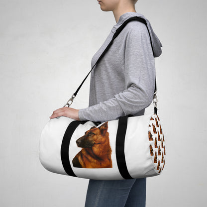 German Shepherd Head Duffel Bag