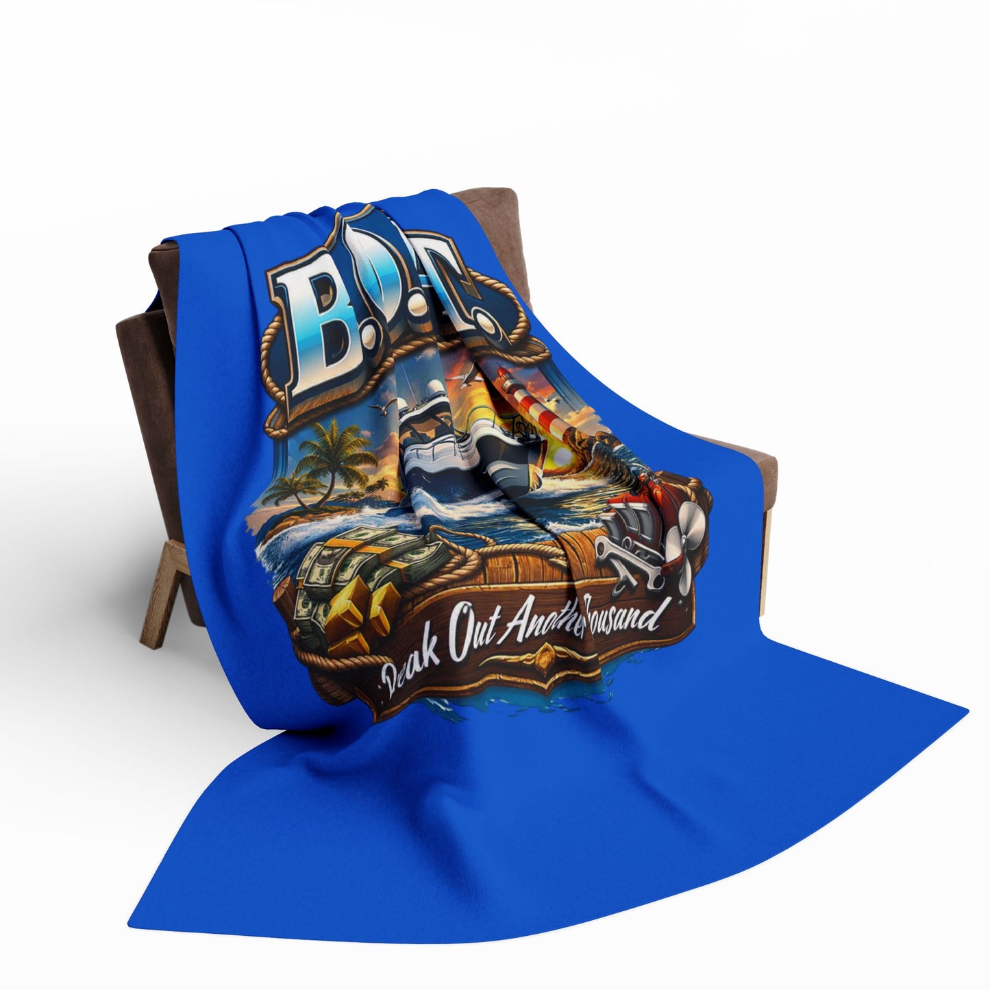 B.O.A.T. Arctic Fleece Blanket