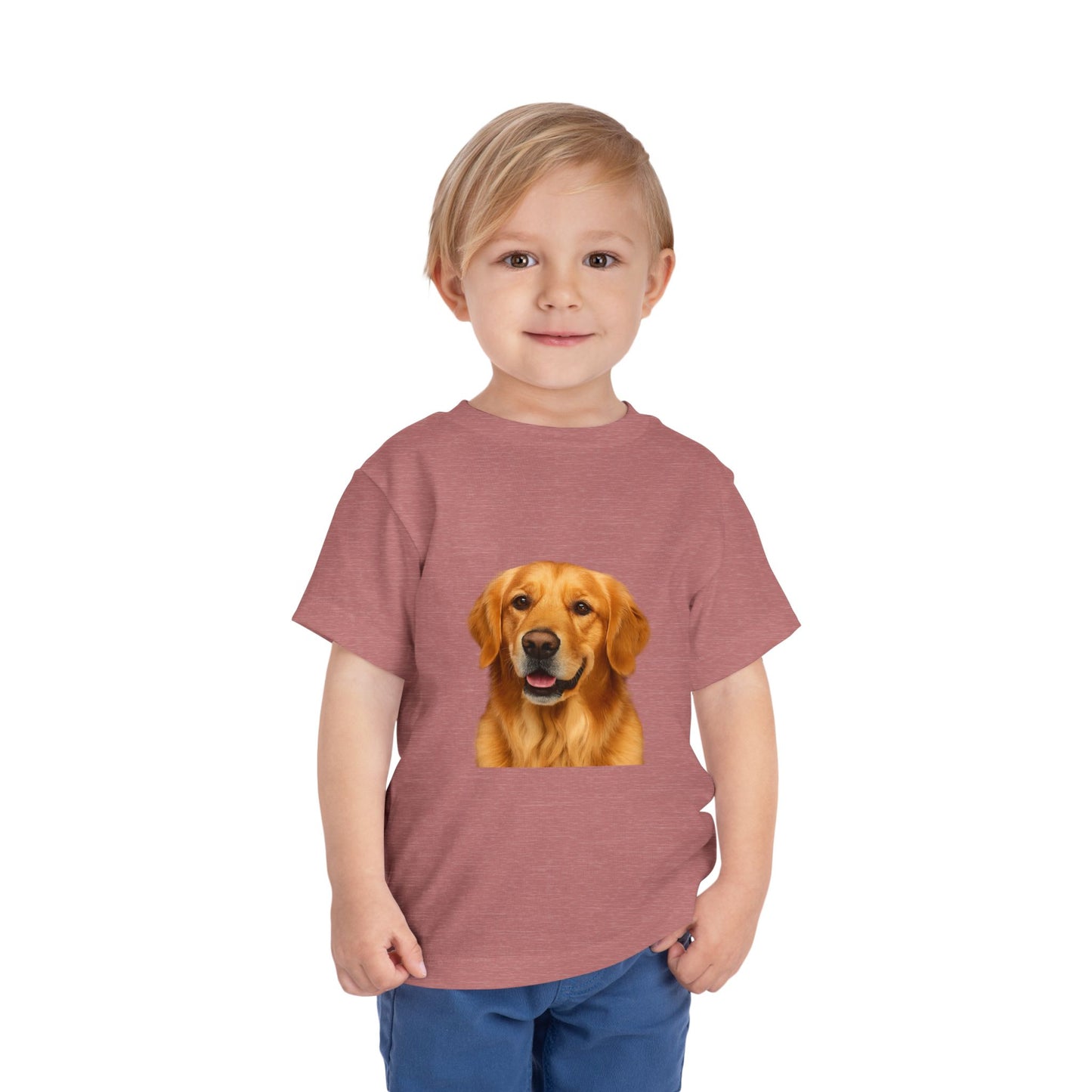 Golden Head Toddler Unisex Short Sleeve Crewneck Tee