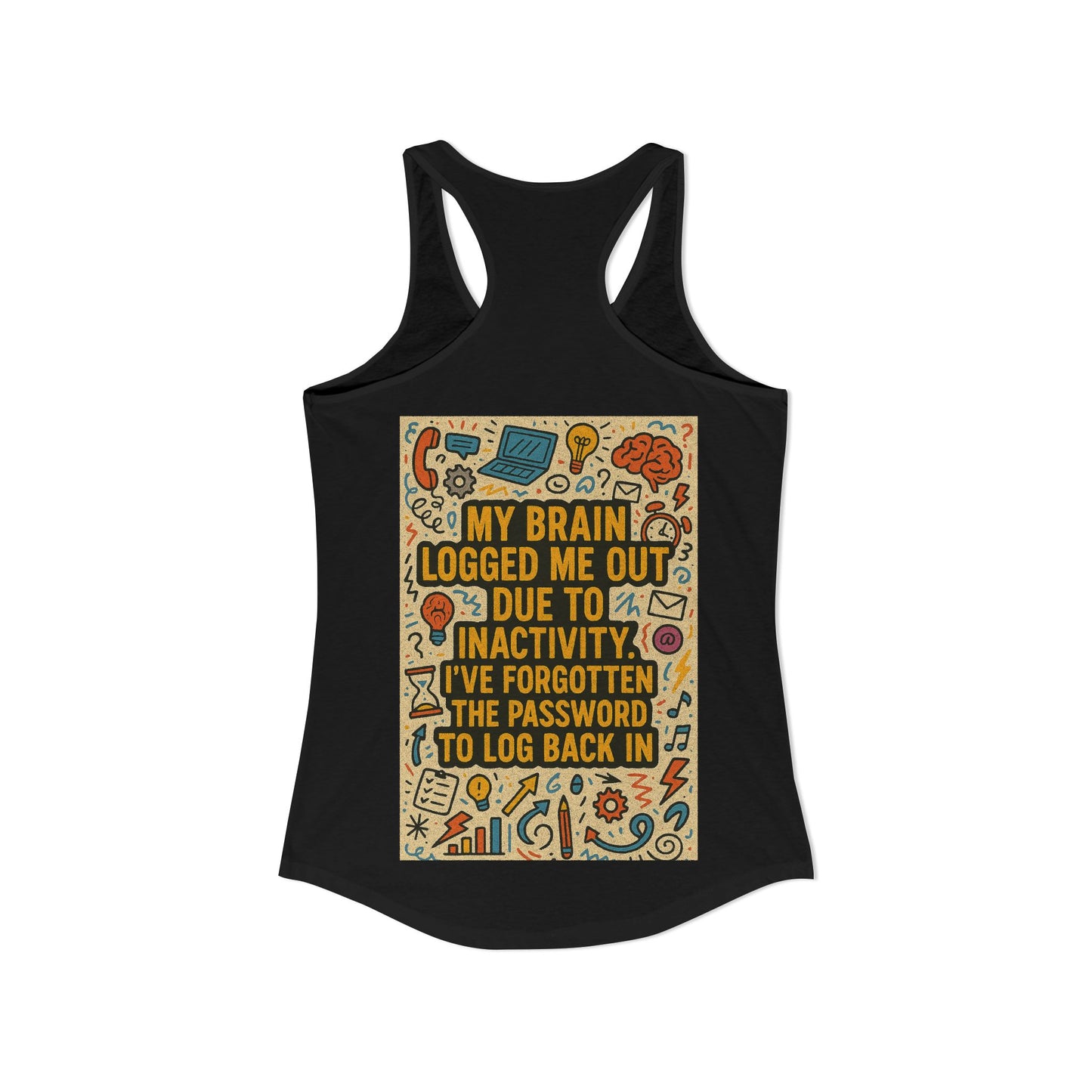 Logged Out Women's Racerback Tank