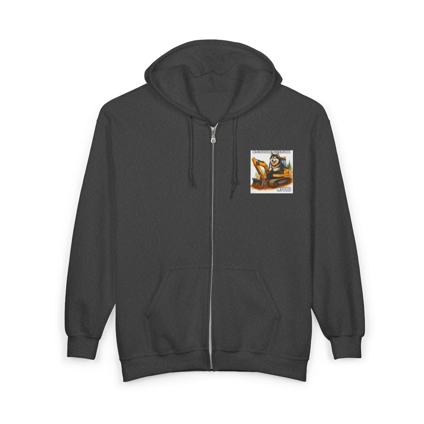Digmaster 2000 Unisex Full Zip Hoodie