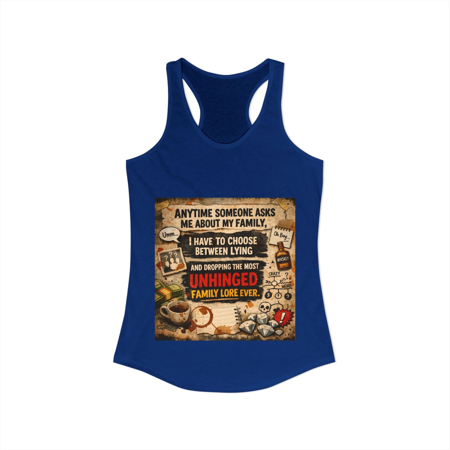 Unhinged Family Women's Racerback Tank