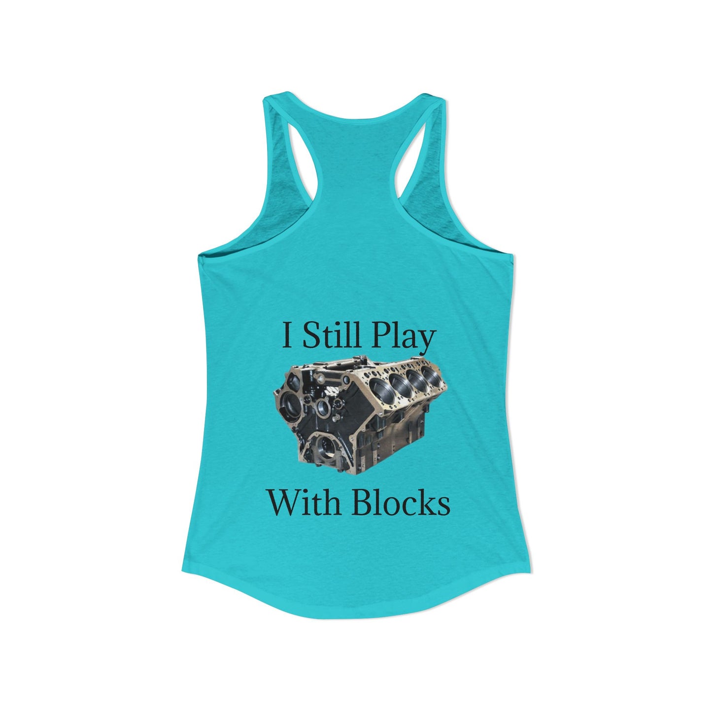 Play With Blocks Women's Racerback Tank