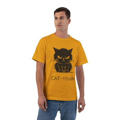 CAT-titude Men's Short-Sleeve Crewneck Tee