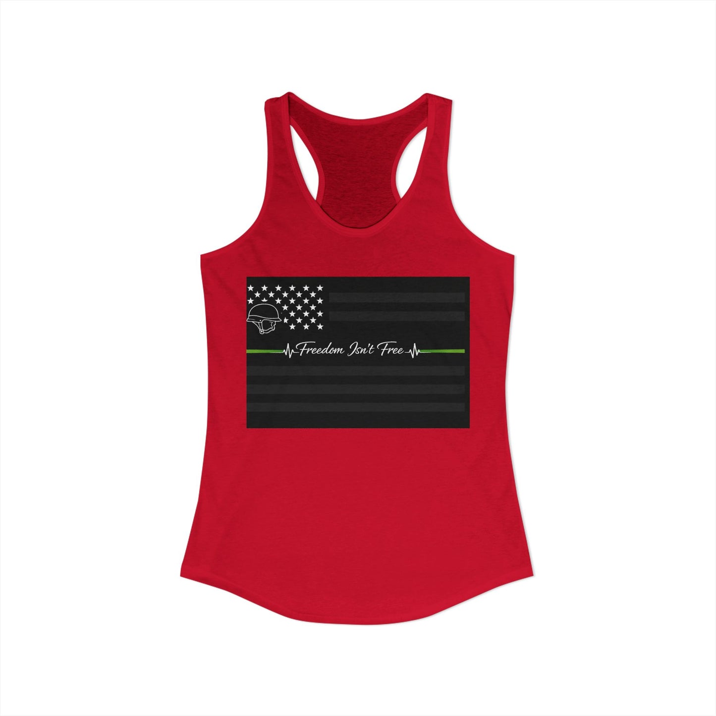 Thin Green Line Women's Racerback Tank