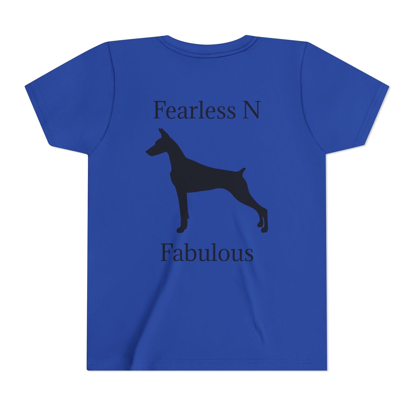 Fearless N Fabulous Youth Unisex Short Sleeve Crewneck Tee