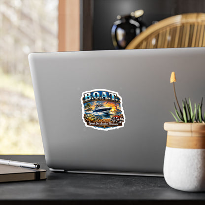 B.O.A.T. Vinyl Decal