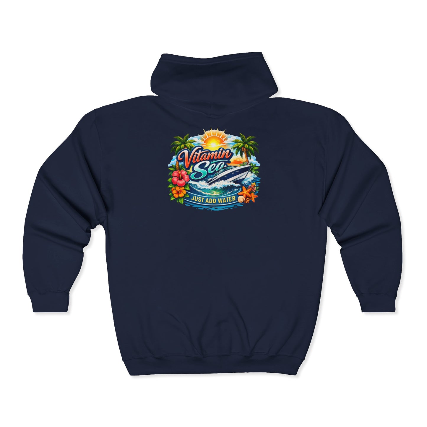 Vitamin Sea Unisex Full Zip Hoodie