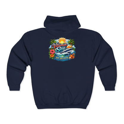 Vitamin Sea Unisex Full Zip Hoodie