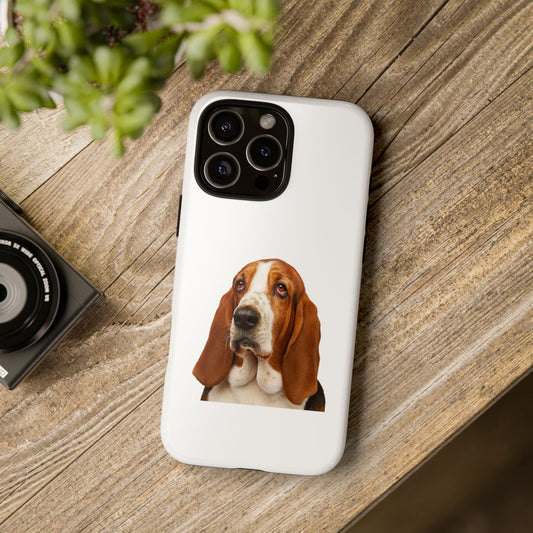 Basset Head iPhone Case