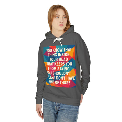 No Filter Unisex Lightweight Hoodie